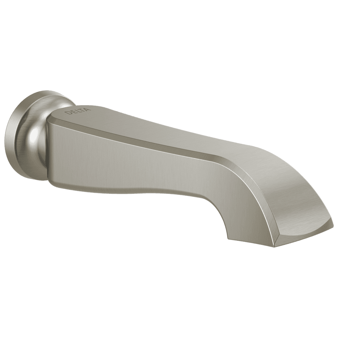 DorvalE Pull-up Diverter Tub Spout - Stainless by Delta Faucet