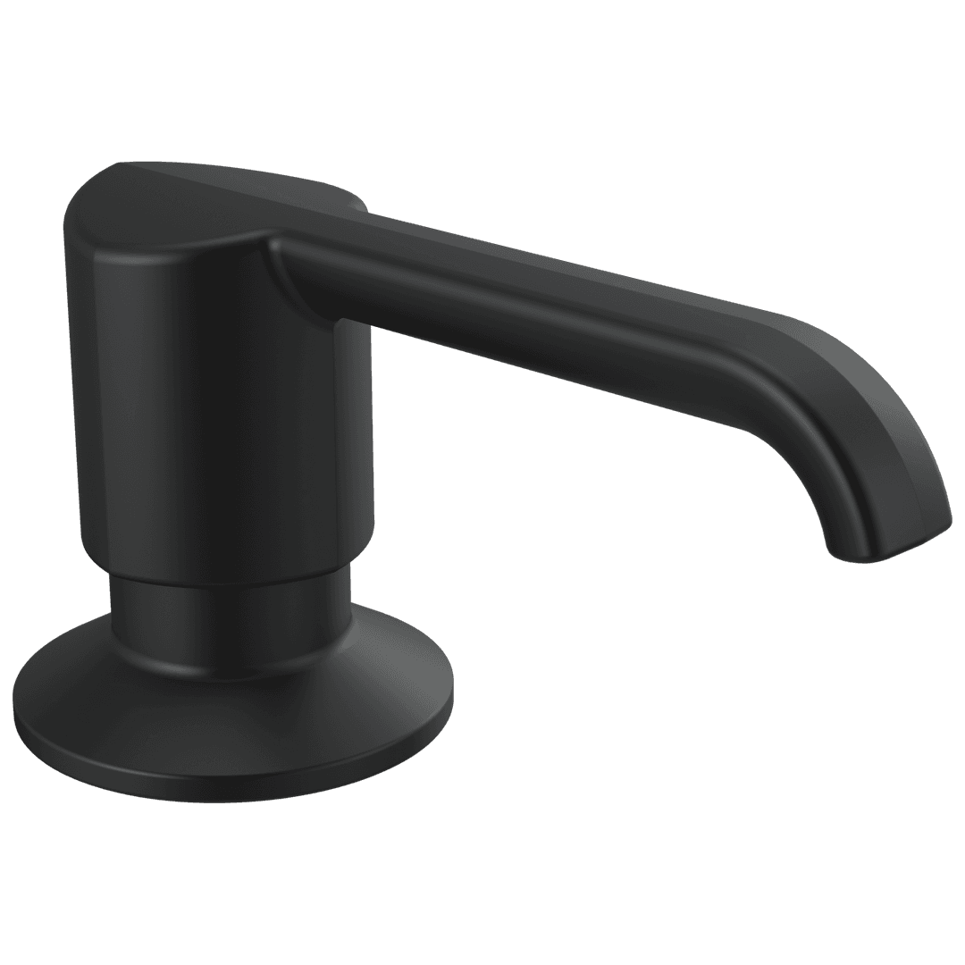 EmmelineE Metal Soap Dispenser - Matte Black by Delta Faucet