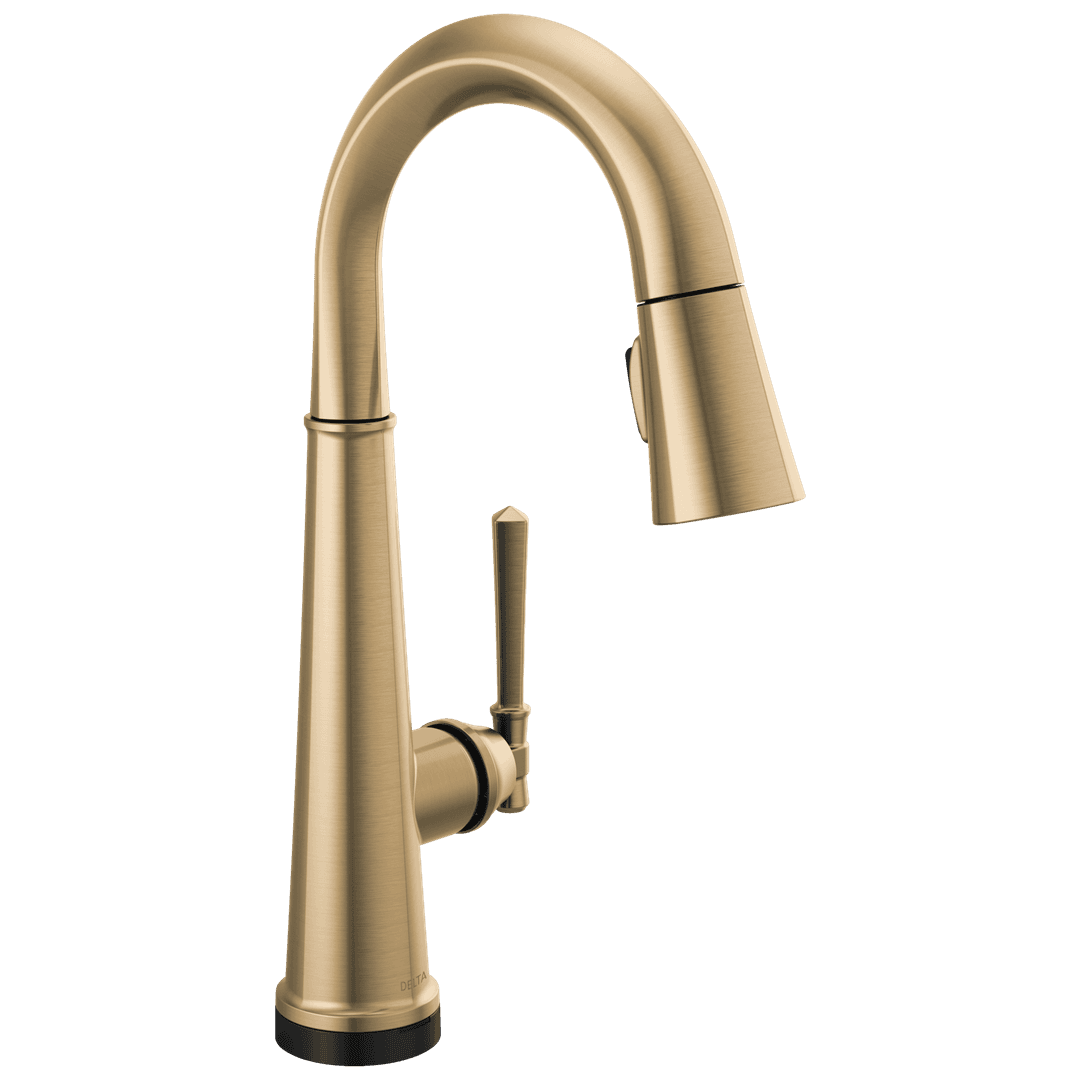 EmmelineE Touch2O Bar / Prep Faucet with Touchless Technology - Lumicoat Champagne Bronze by Delta Faucet