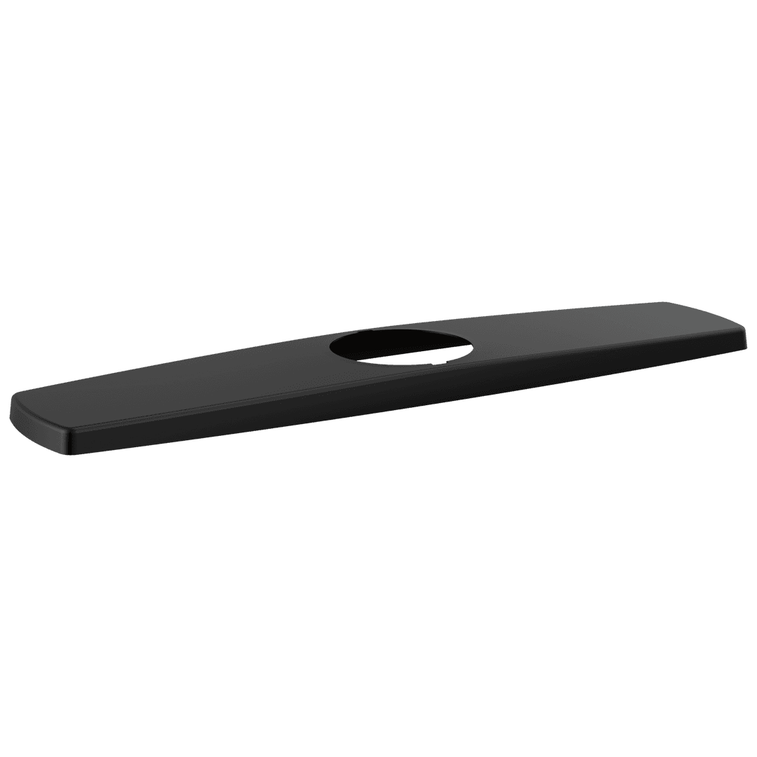 Everly Escutcheon - Matte Black by Delta Faucet