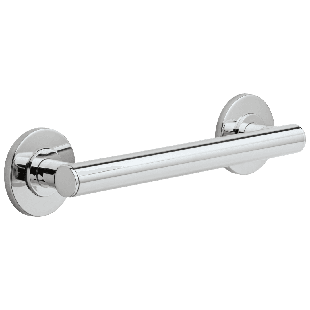 BathSafety 12'' Contemporary Decorative ADA Grab Bar by Delta Faucet