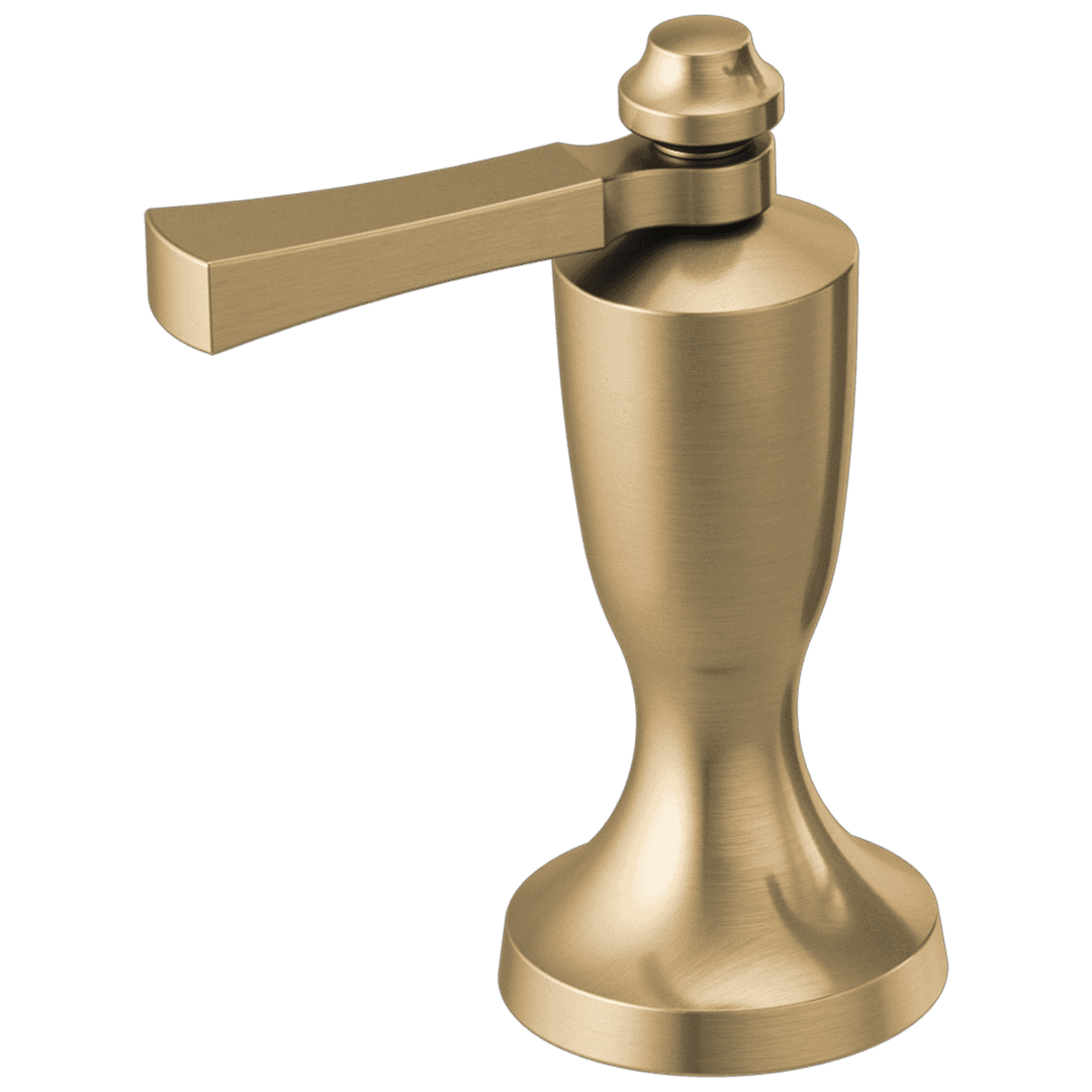 DorvalE Handle 1L-Roman Tub and WM Tub Filler - Champagne Bronze by Delta Faucet