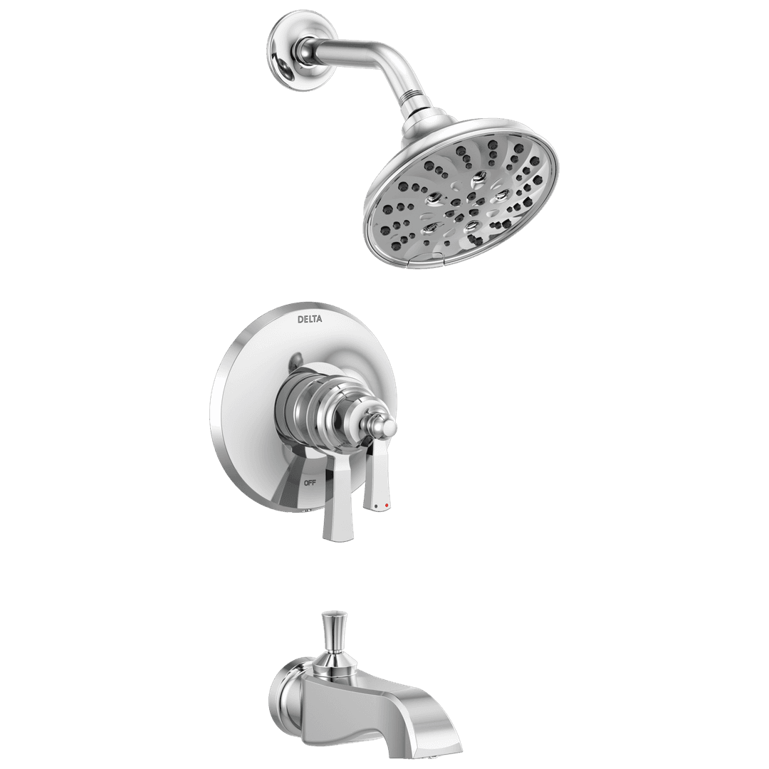 DorvalE Monitor 17 Series Tub & Shower Trim - Chrome by Delta Faucet