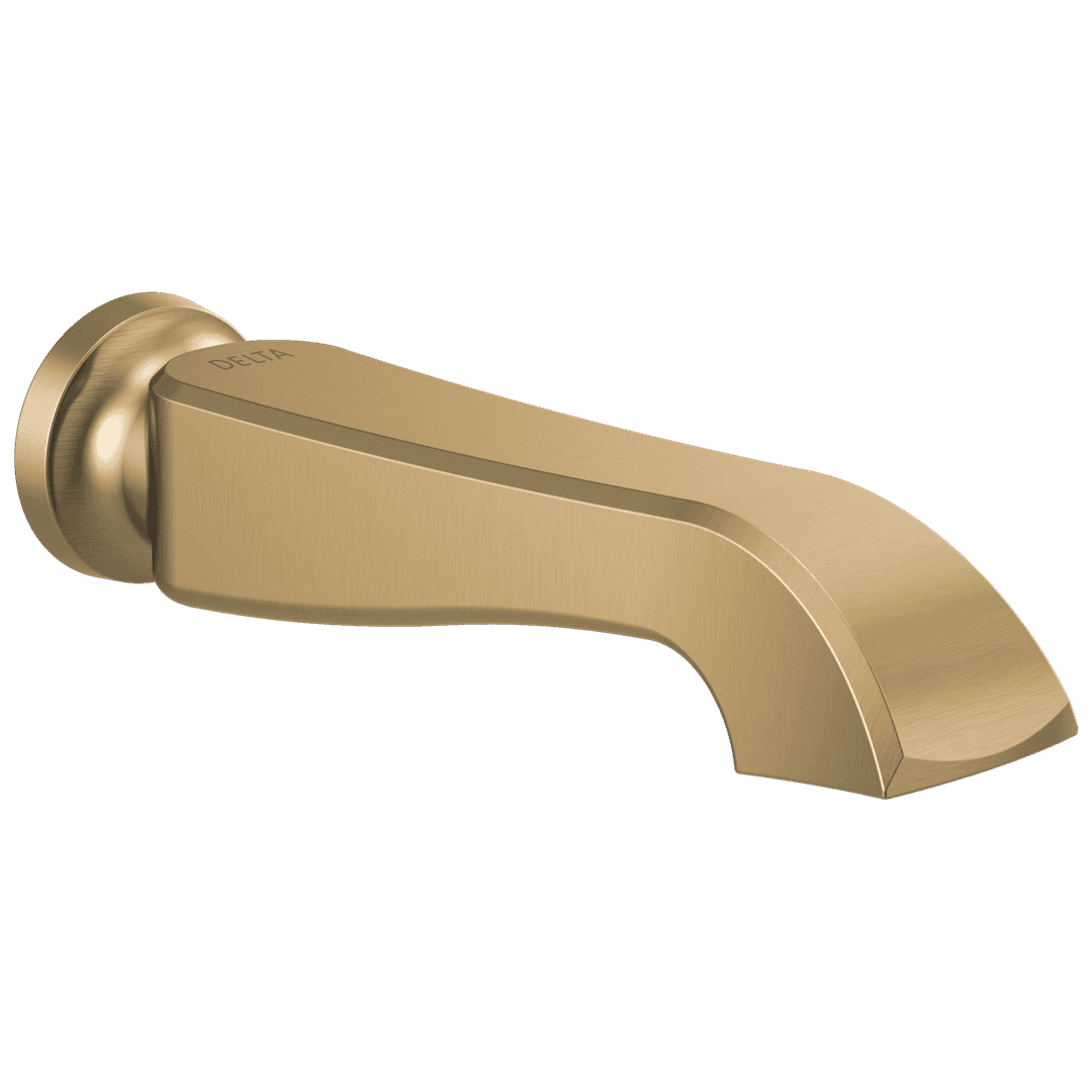 DorvalE Non-Diverter Tub Spout - Champagne Bronze by Delta Faucet