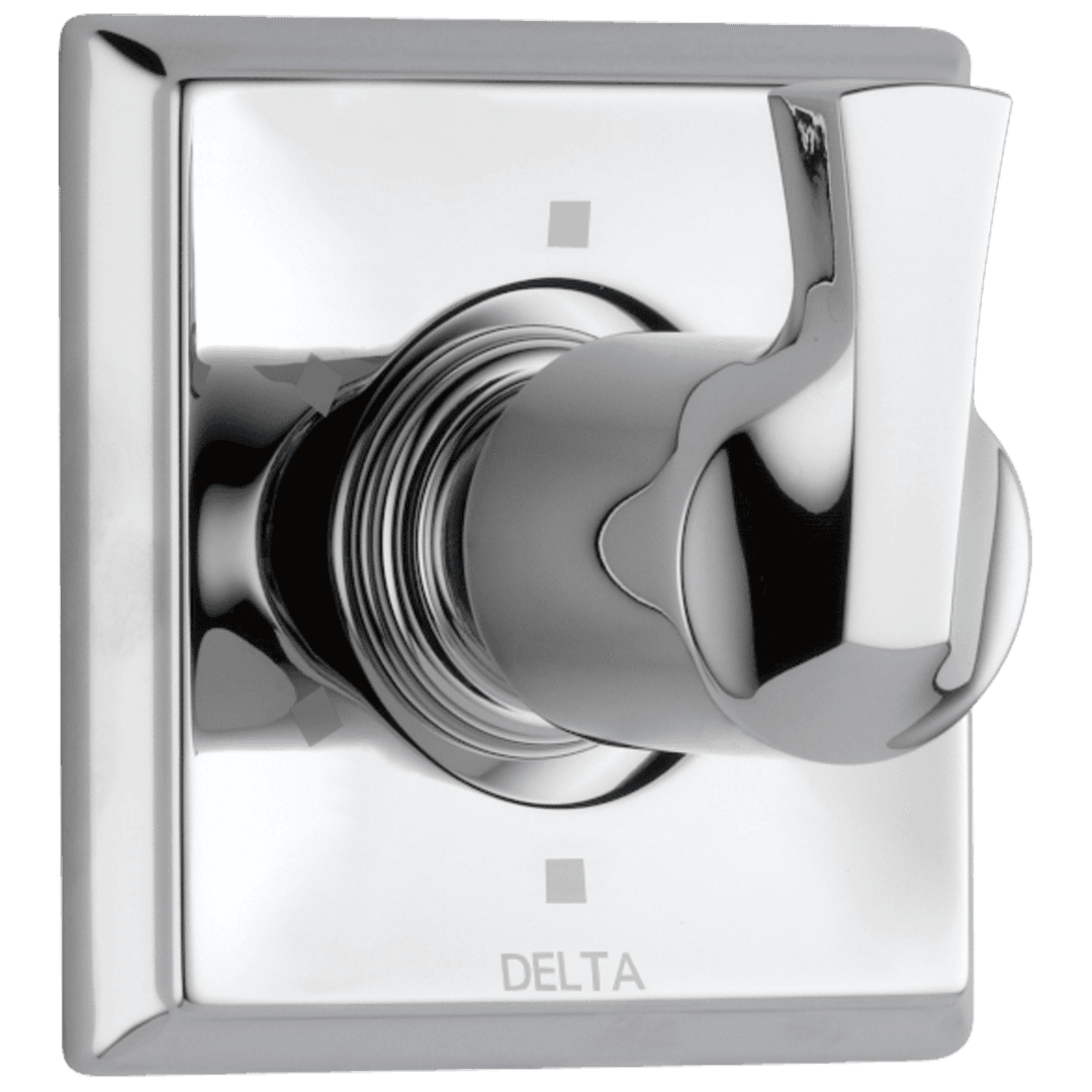 DrydenE 6-Setting 3-Port Diverter Trim - Chrome by Delta Faucet