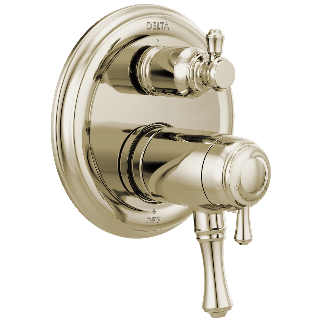 CassidyE Traditional TempAssure 17T Series Valve Trim with 3-Setting Integrated Diverter by Delta Faucet