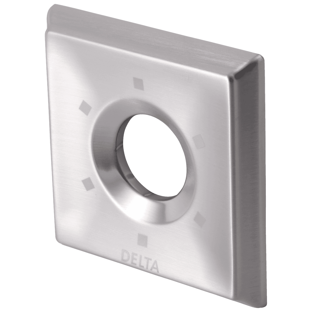 DrydenE Escutcheon - 6-Setting Diverter - Stainless by Delta Faucet