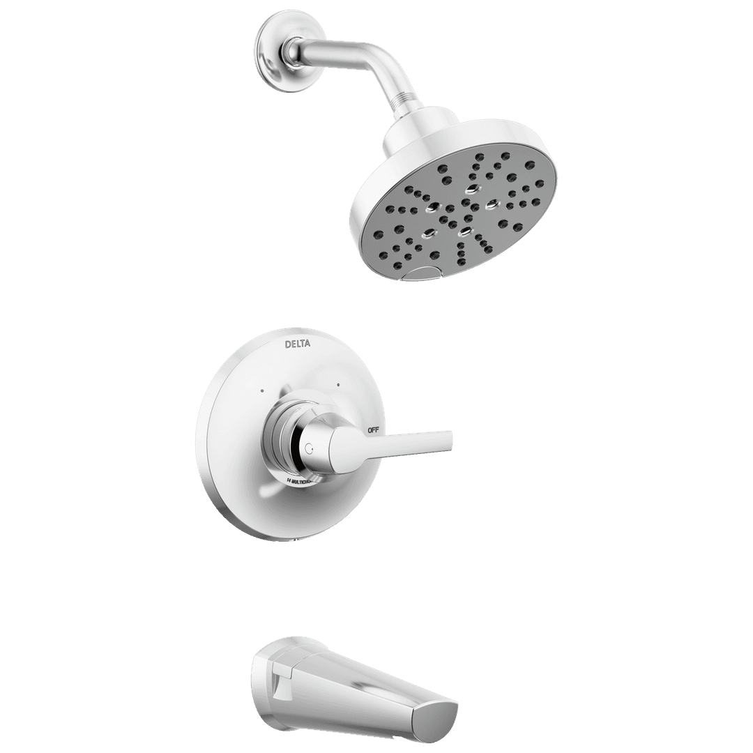 GaleonE 14S Tub Shower Trim with H2OKinetic - Lumicoat Chrome by Delta Faucet