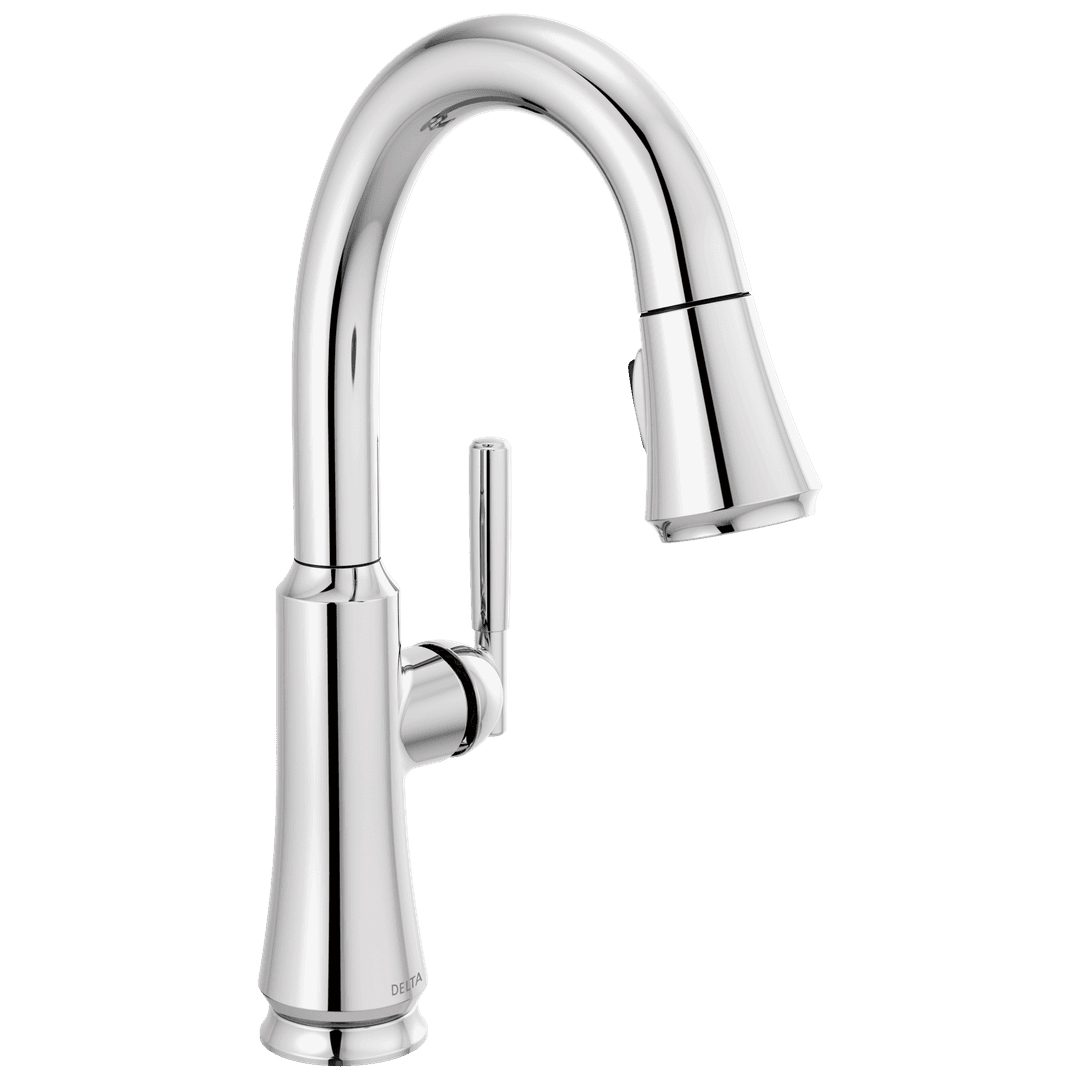 CorantoE Single Handle Pull Down Bar/Prep Faucet by Delta Faucet