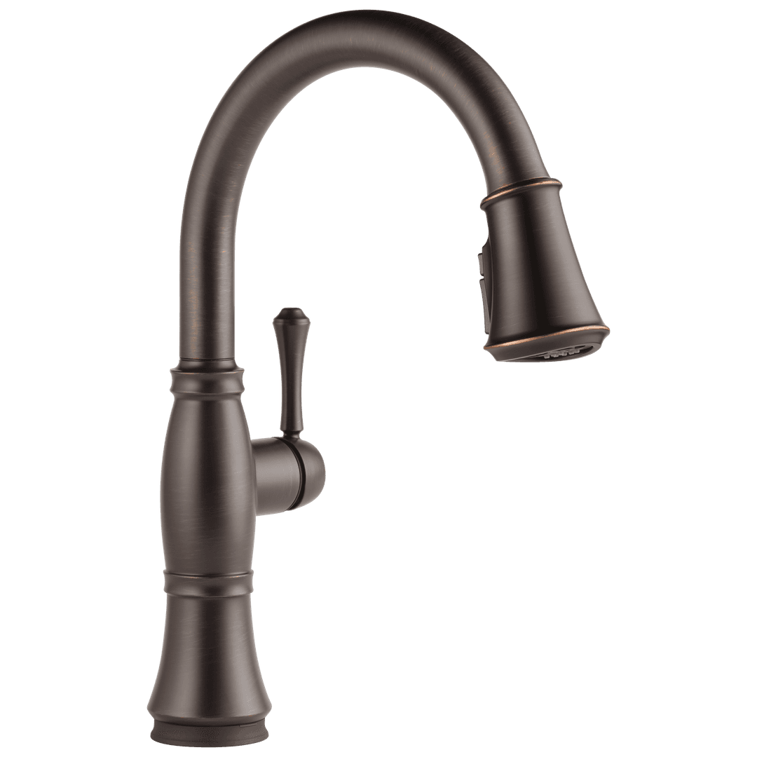 CassidyE Single Handle Pull-Down Kitchen Faucet with Touch<sub>2</sub>O and ShieldSpray Technologies by Delta Faucet