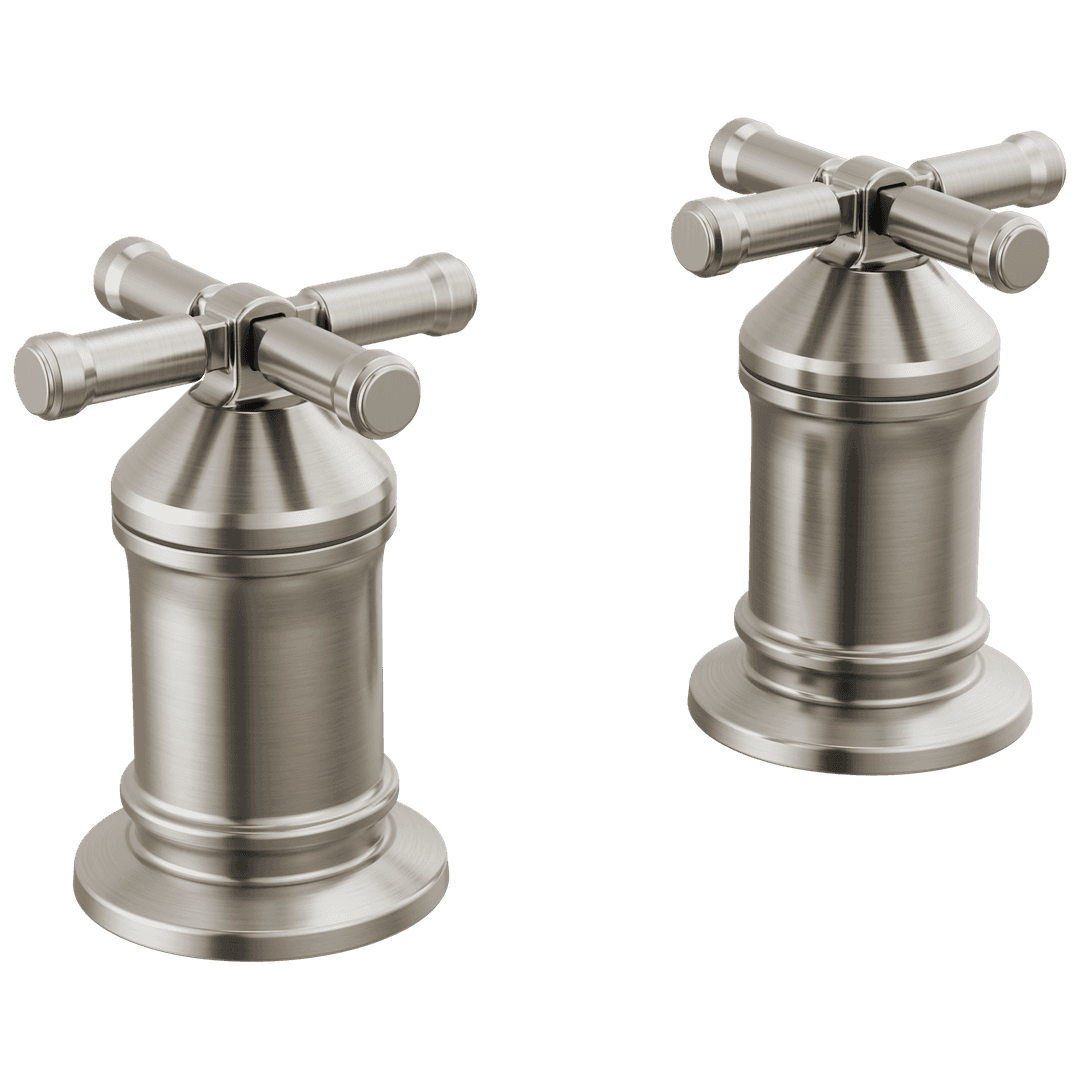 BroderickE 2 Handle Roman Tub handle Kit-Cross by Delta Faucet