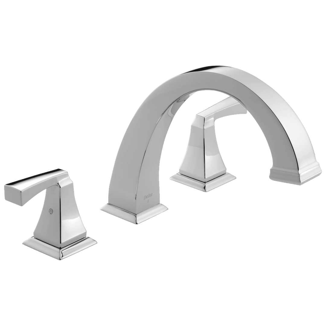 DrydenE Roman Tub Trim - Chrome by Delta Faucet