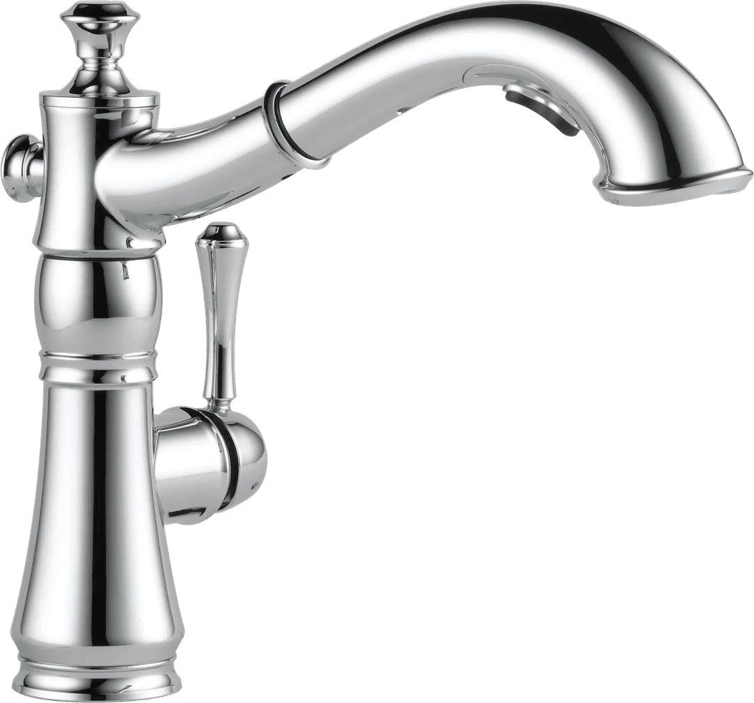 CassidyE Single Handle Pull-Out Kitchen Faucet by Delta Faucet