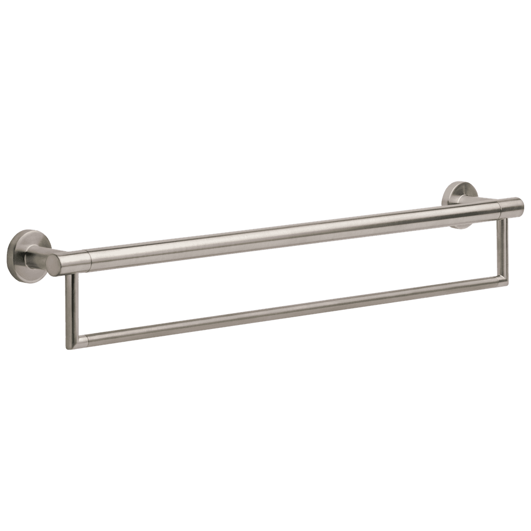BathSafety 24'' Contemporary Towel Bar with Assist Bar by Delta Faucet