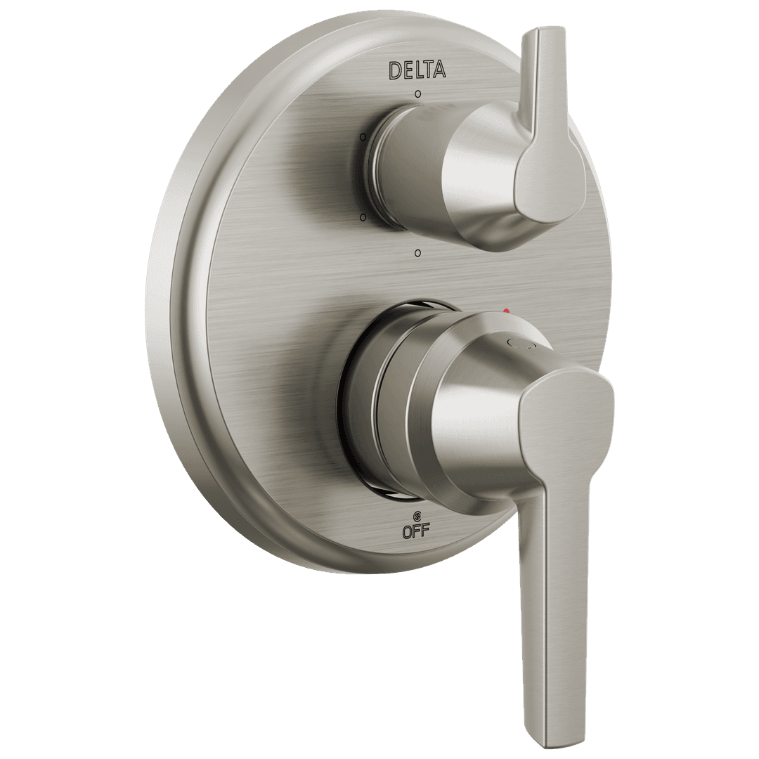 GaleonE 14S Integrated Diverter Trim - 6 Setting - Lumicoat Stainless by Delta Faucet