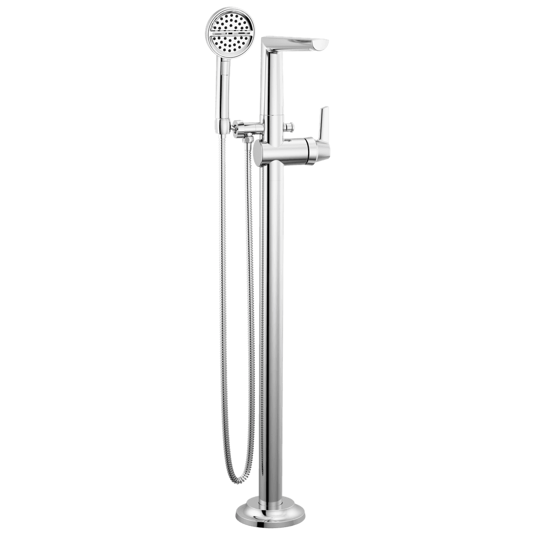 Delta Faucet GaleonE Free Standing Tub Filler - Lumicoat Chrome by Delta Faucet