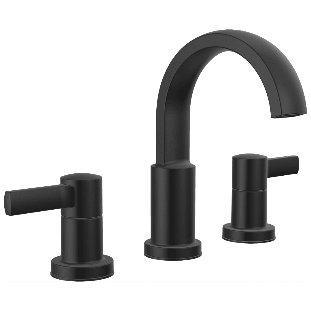 AlbionE Two Handle Widespread Bathroom Faucet by Delta Faucet