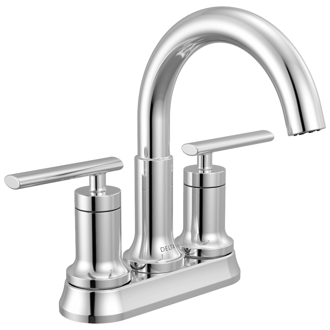 Altado Two Handle Centerset Bathroom Faucet Chrome by Delta Faucet