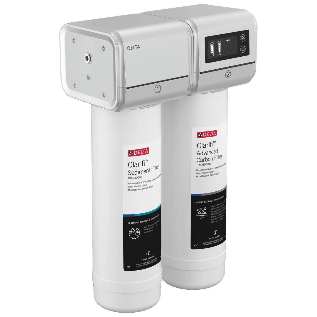 Clarifi 2-Stage Under Sink Advanced Water Filtration System by Delta Faucet
