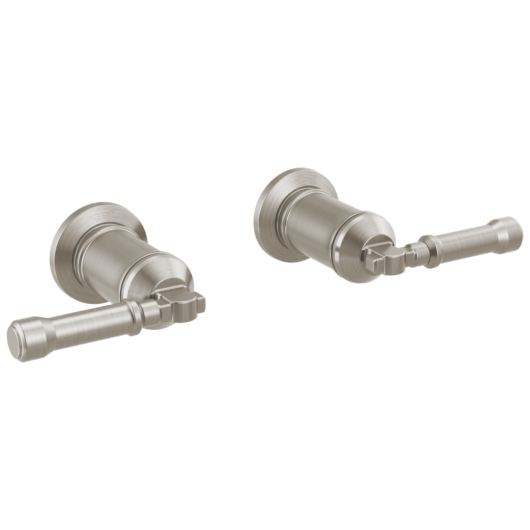 BroderickE Wall Mount Bathroom Faucet Handle Kit-Lever by Delta Faucet