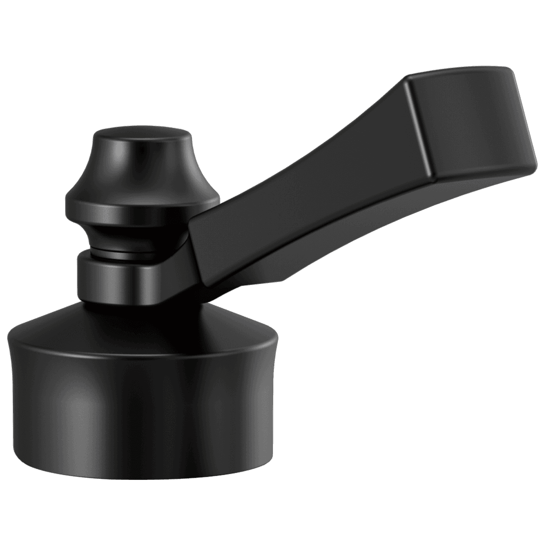 DorvalE Single Lever Handle Kit - Matte Black by Delta Faucet