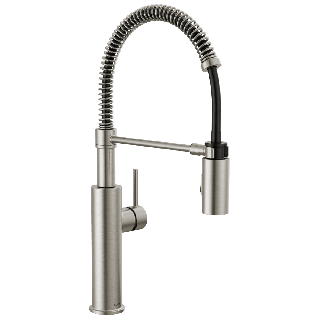 AntoniE Single-Handle Pull-Down Spring Kitchen Faucet by Delta Faucet