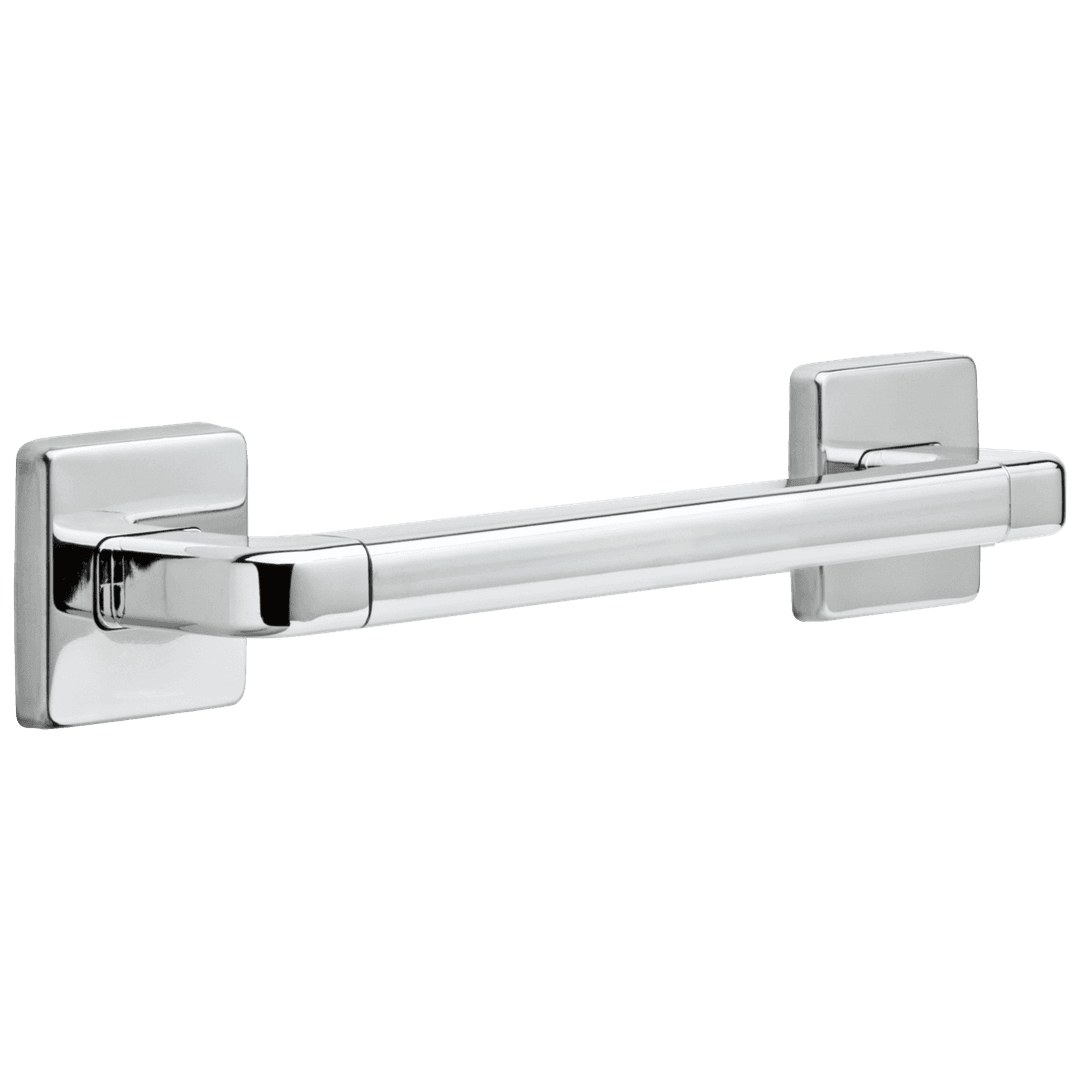 BathSafety 12'' Angular Modern Decorative ADA Grab Bar by Delta Faucet