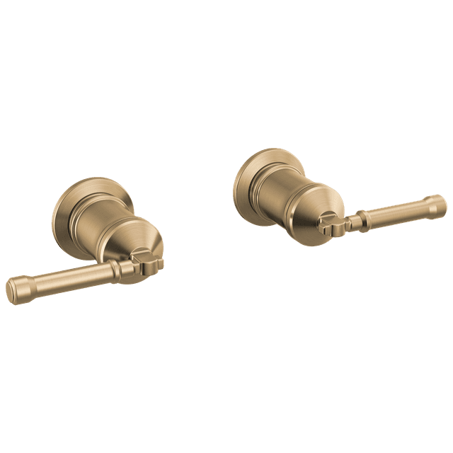 BroderickE Wall Mount Tub Filler Handle Kit-Lever