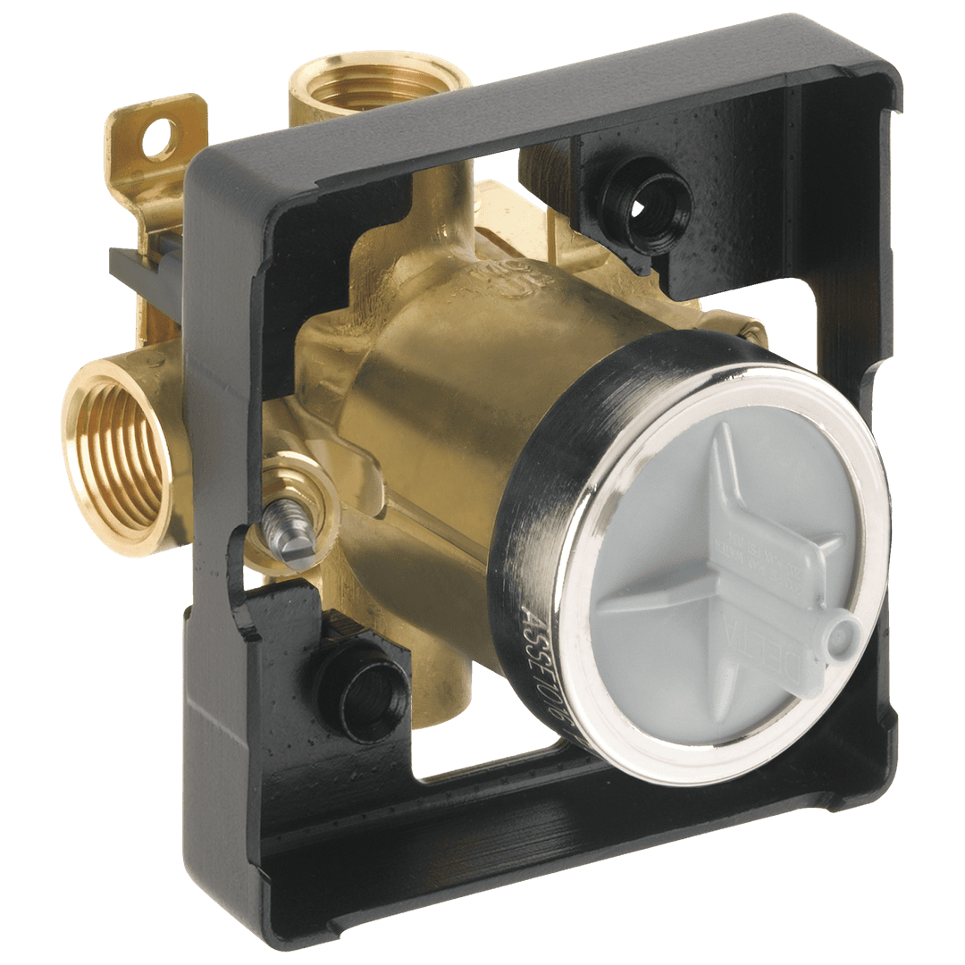 Delta Faucet MultiChoice Universal Tub/Shower Rough-In Valve with Stops - Brass by Delta Faucet