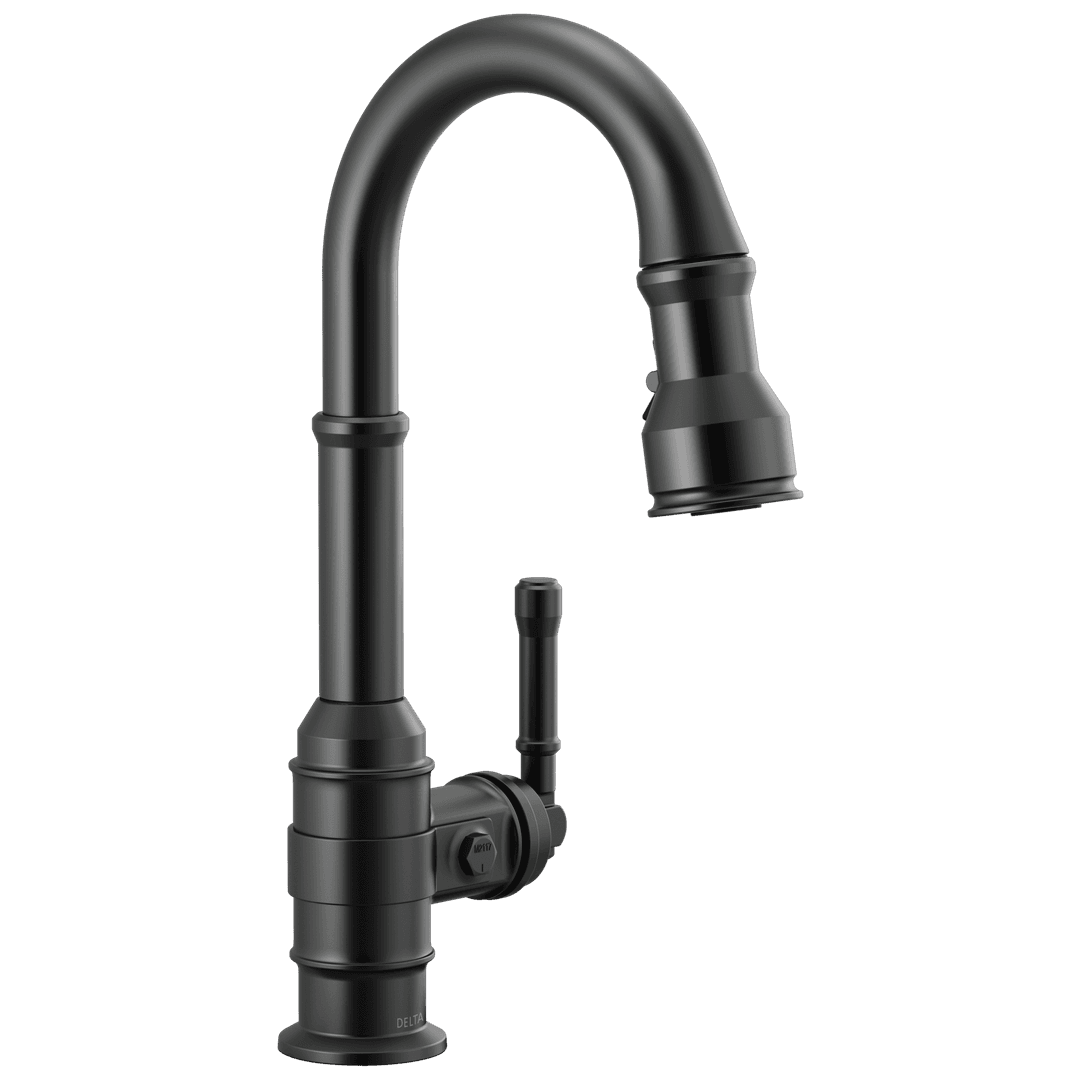 BroderickE Single Handle Pull-Down Bar/Prep Faucet by Delta Faucet