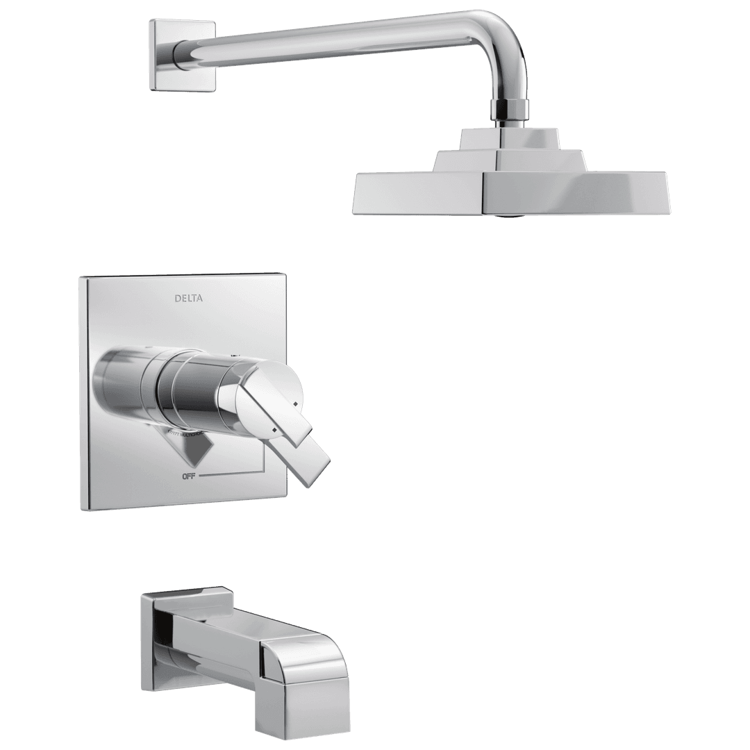 Ara TempAssure 17T Series H2Okinetic Tub & Shower Trim by Delta Faucet