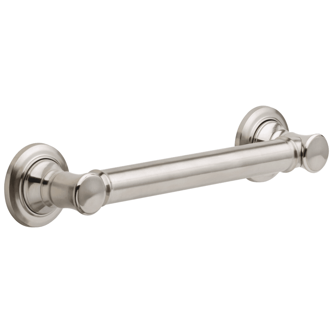 BathSafety 12'' Traditional Decorative ADA Grab Bar by Delta Faucet