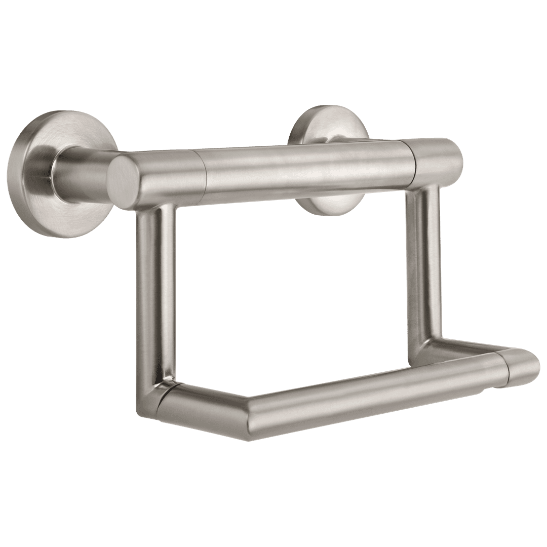 BathSafety Contemporary Tissue Holder with Assist Bar by Delta Faucet