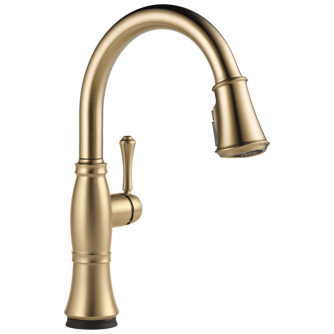 CassidyE Single Handle Pull-Down Kitchen Faucet with Touch<sub>2</sub>O and ShieldSpray Technologies by Delta Faucet