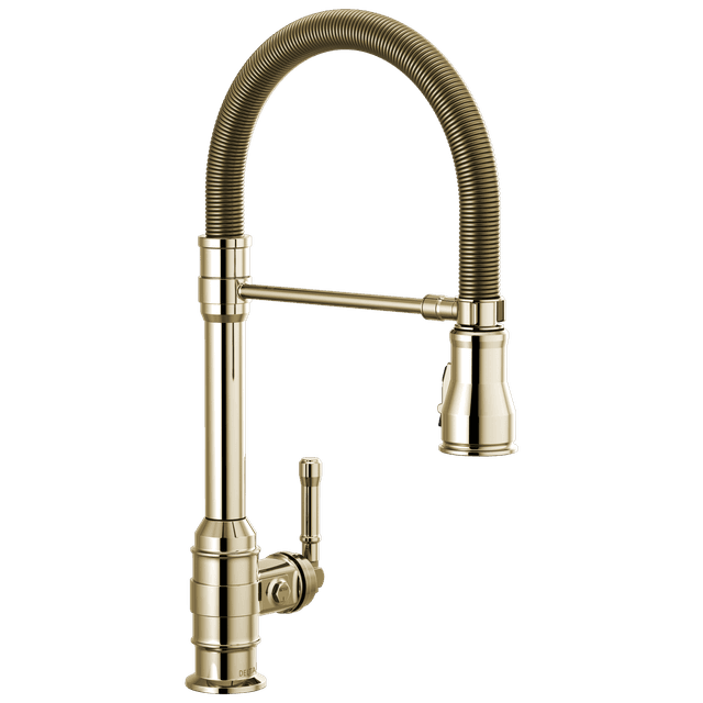 Broderick: Single Handle Pull-Down Kitchen Faucet With Spring Spout