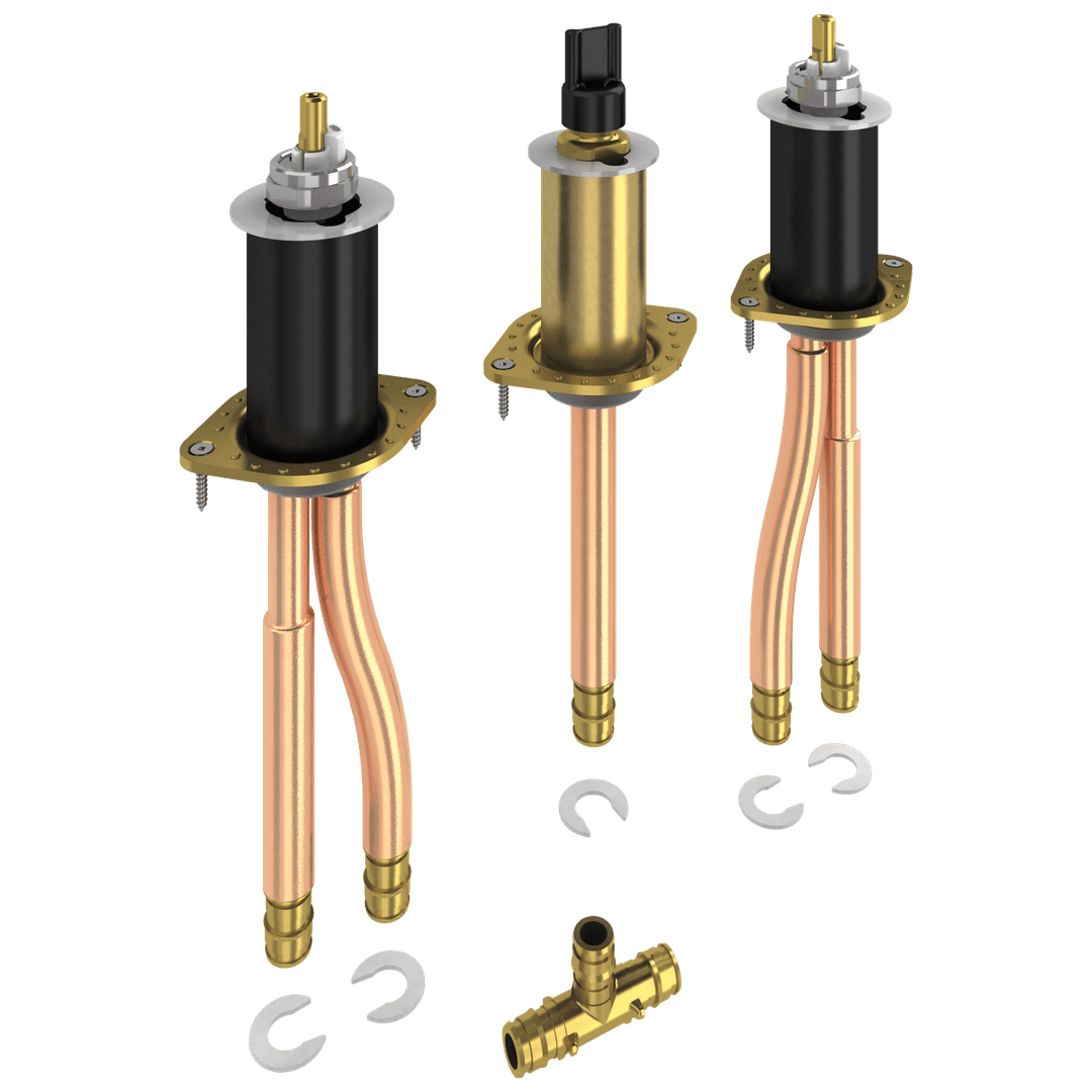 Classic Two Handle Flexible Mount - PEX Cold Expansion by Delta Faucet
