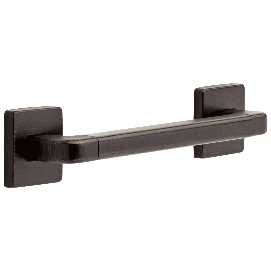BathSafety 12'' Angular Modern Decorative ADA Grab Bar by Delta Faucet