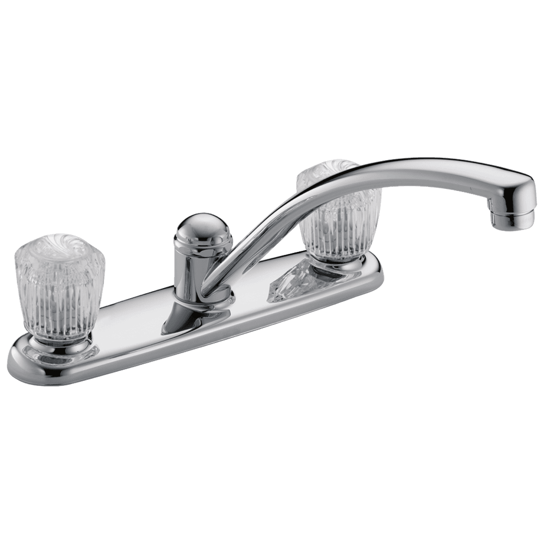 2100 / 2400 Series Two Handle Kitchen Faucet by Delta Faucet