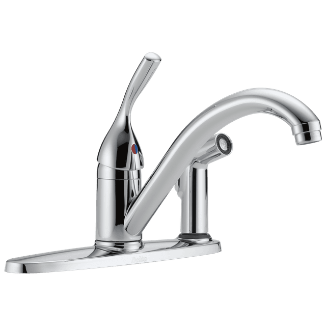 134 / 100 / 300 / 400 Series Single Handle Kitchen Faucet with Integral Spray