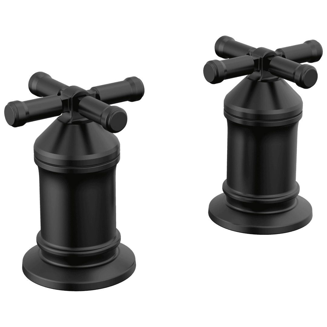 BroderickE 2 Handle Roman Tub handle Kit-Cross by Delta Faucet