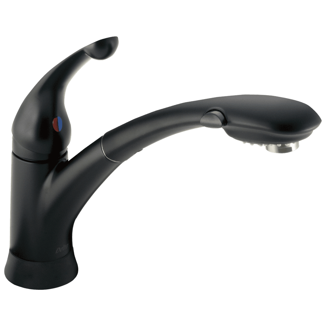 Delta Faucet Signature Pullouts Single Handle - Black by Delta Faucet
