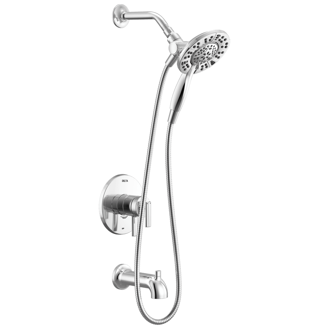 Altado Monitor 17 Series Tub and Shower Trim with In2ition Chrome by Delta Faucet