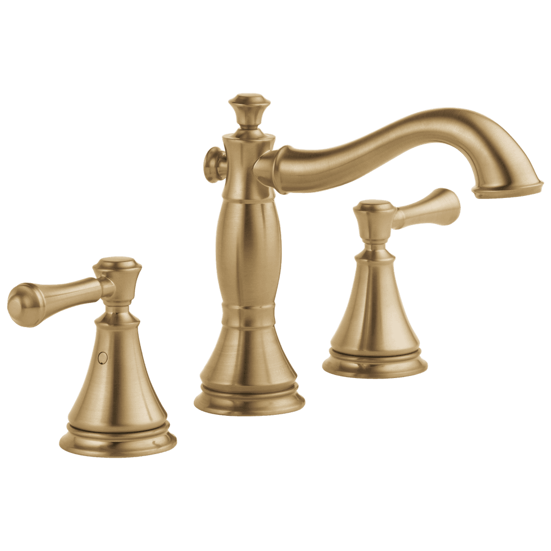 CassidyE Two Handle Widespread Bathroom Faucet by Delta Faucet