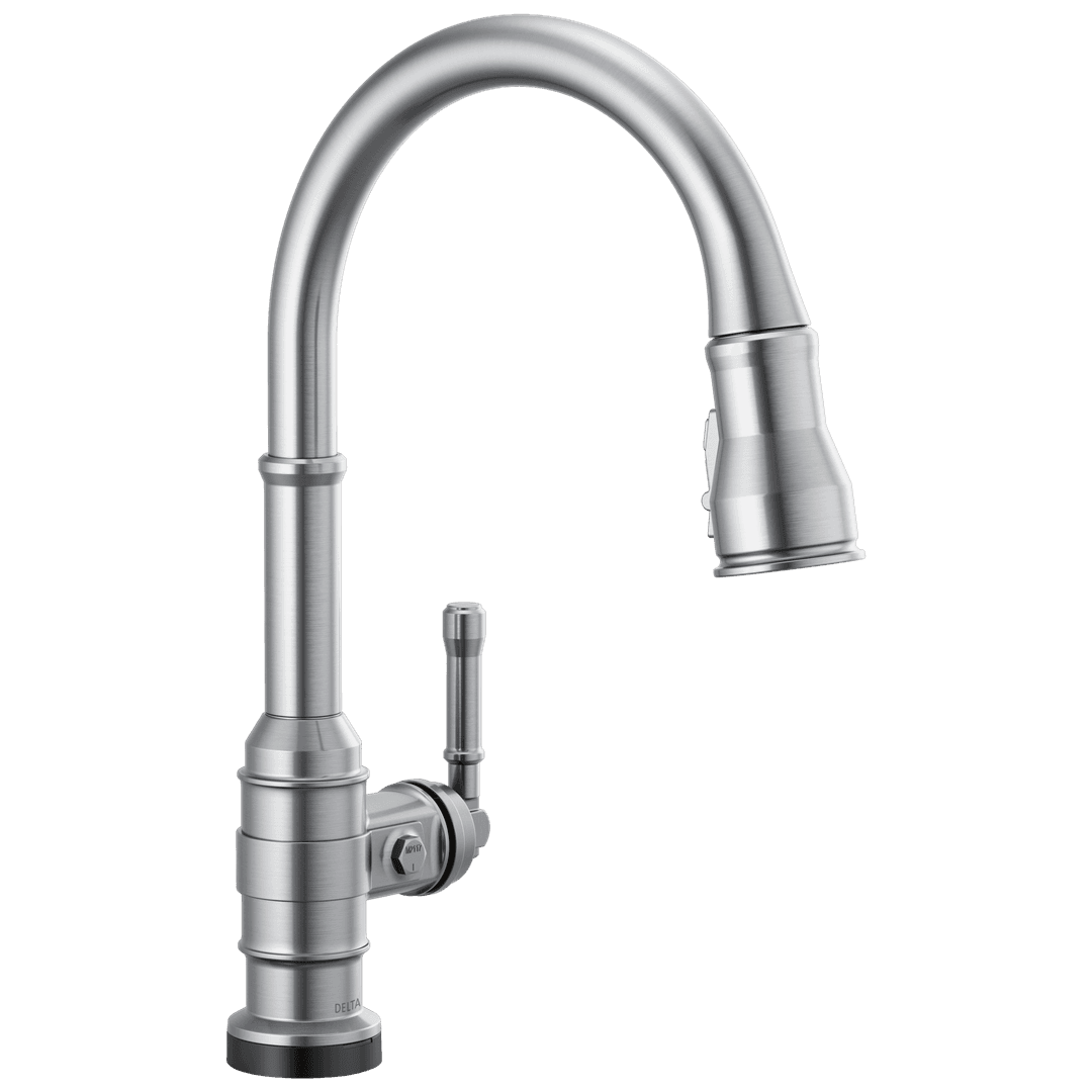 BroderickE Touch2O Technology Kitchen Faucet with Touchless Technology by Delta Faucet