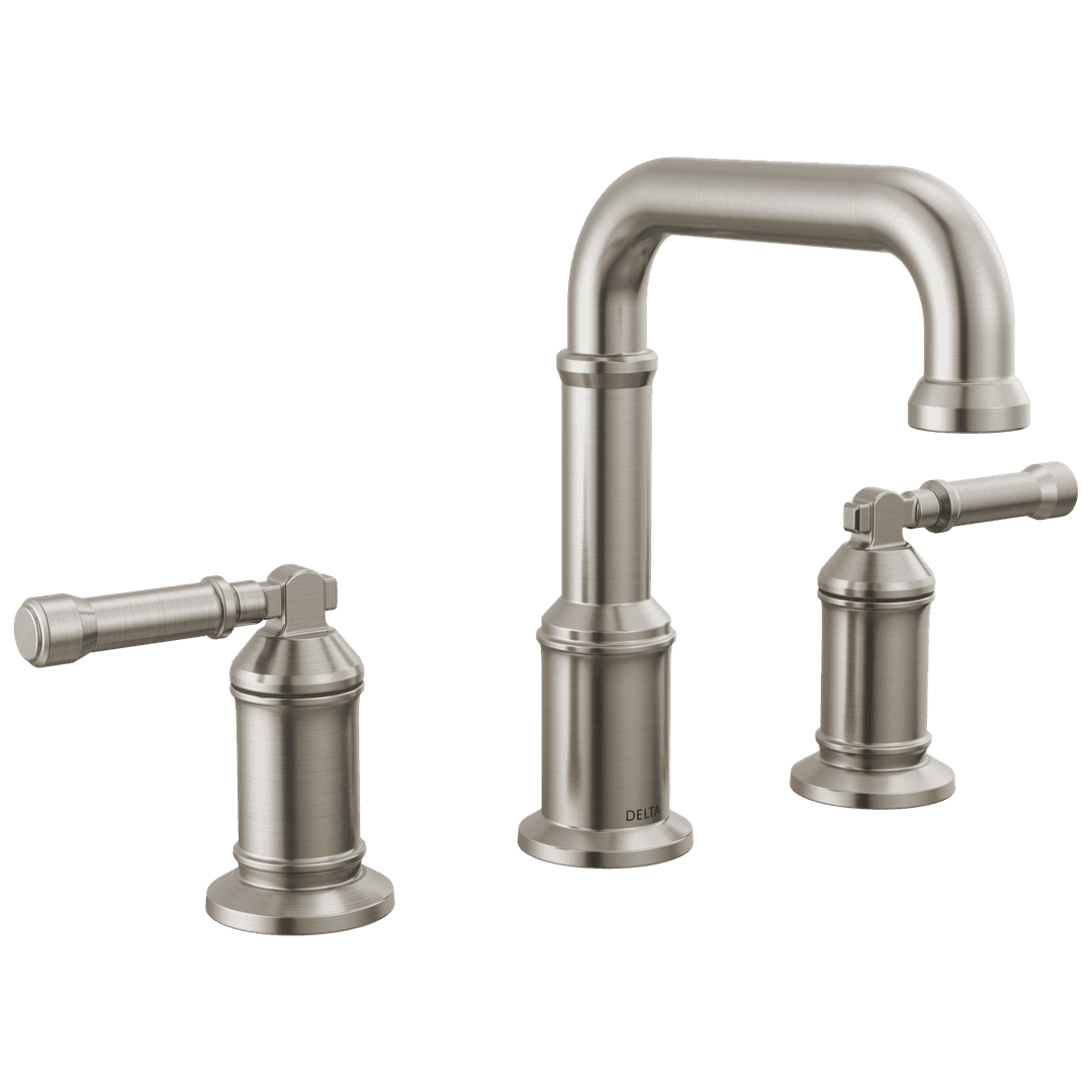 BroderickE Two Handle Widespread Bathroom Faucet by Delta Faucet