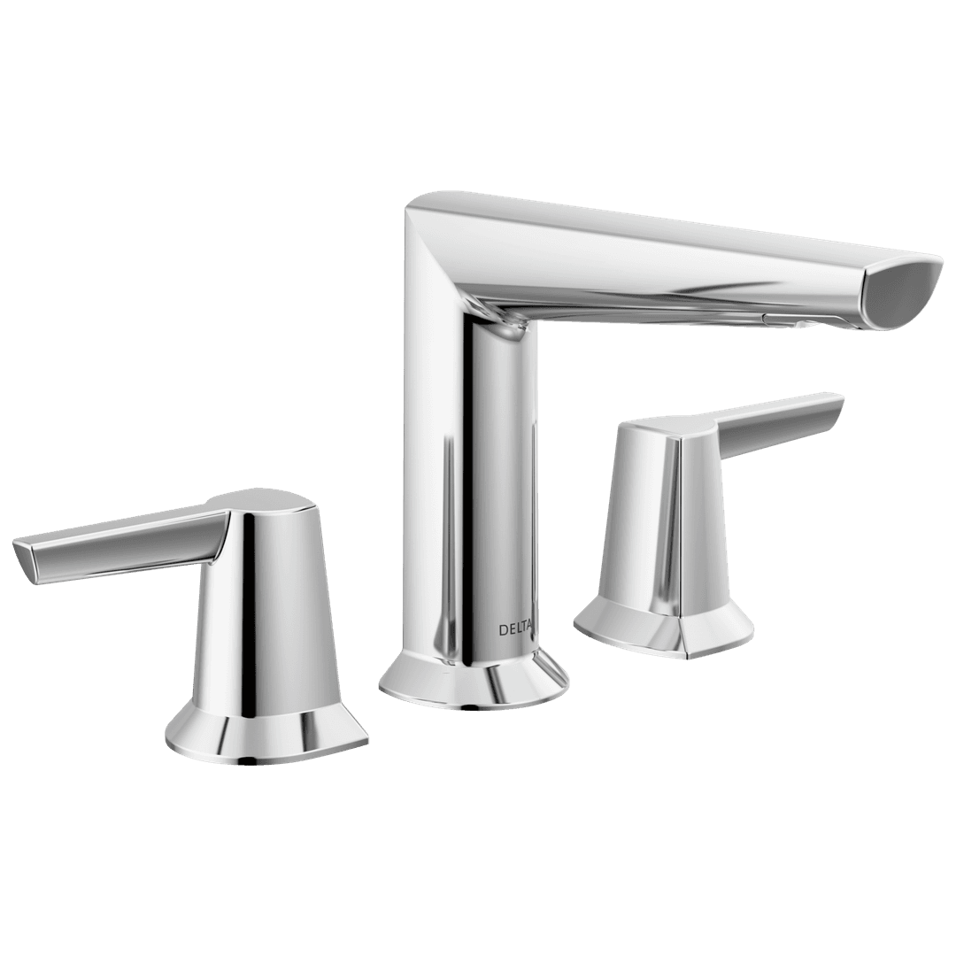 GaleonE Two Handle Widespread Bathroom Faucet - Lumicoat Chrome by Delta Faucet