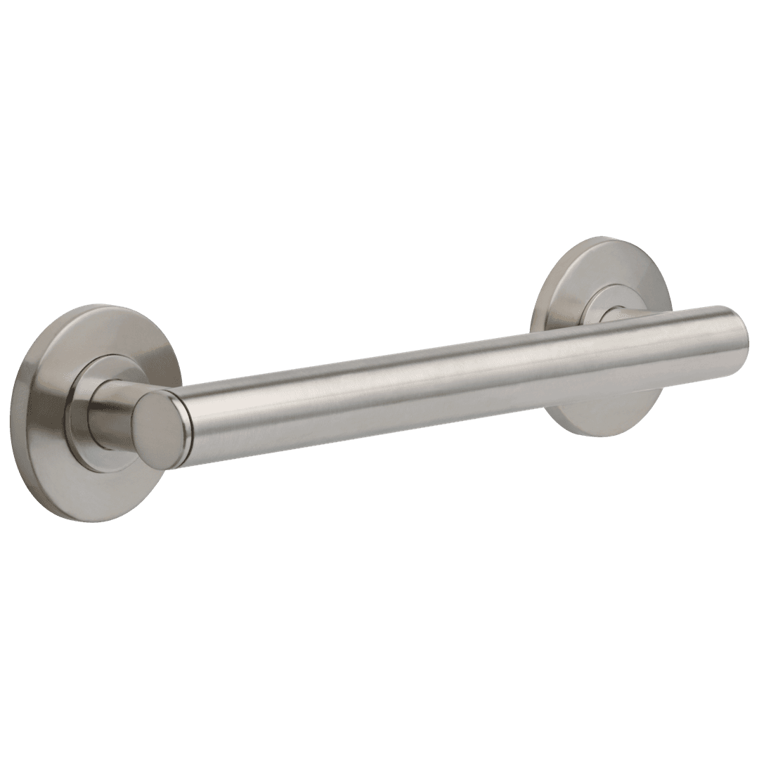 BathSafety 12'' Contemporary Decorative ADA Grab Bar by Delta Faucet
