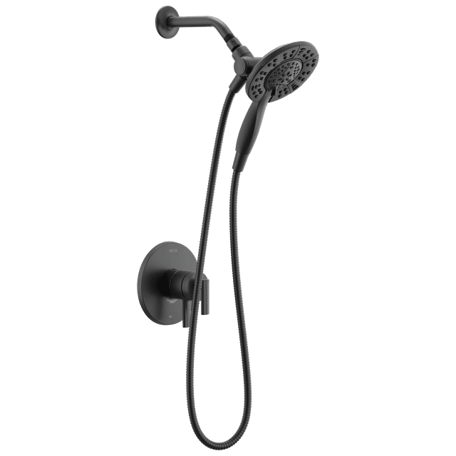 Altado Monitor 17 Series Shower Trim with In2ition Matte Black