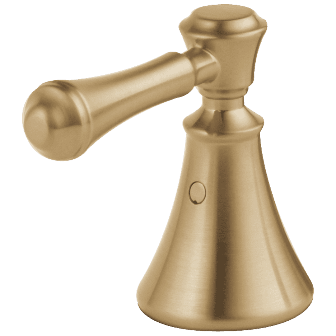 CassidyE Metal Lever Handle Set - Deck Mount Bathroom & Bidet by Delta Faucet