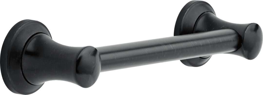 BathSafety 12'' Transitional Decorative ADA Grab Bar by Delta Faucet